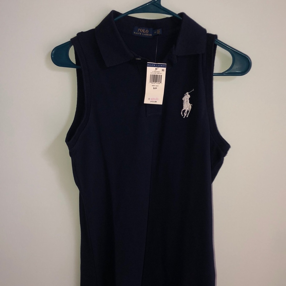 Sleeveless Ralph Lauren polo shirt